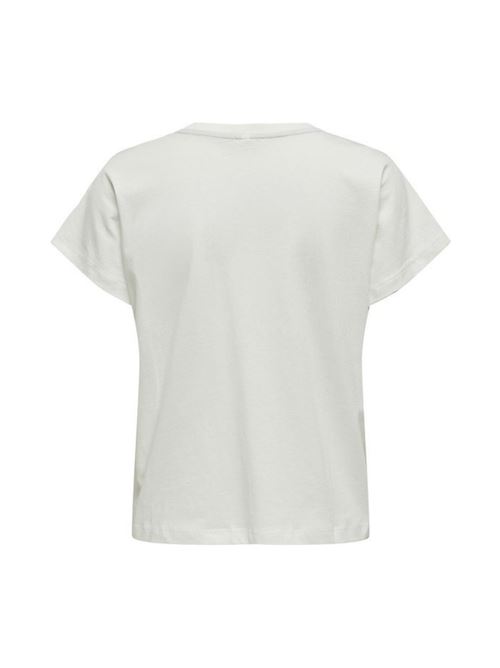 ONLJILL LIFE S/S TOP BOX JRS ONLY | 15324337/Cloud Dancer